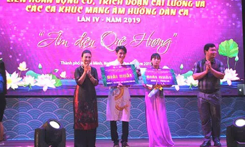 Liên hoan vọng cổ, trích đoạn cải lương và các ca khúc mang âm hưởng dân ca lần 4 đã có chủ