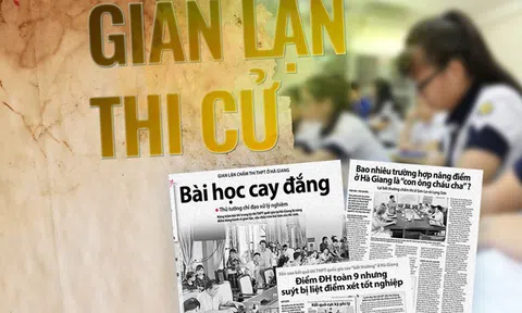 Các trường lúng túng trong xử lý thí sinh có điểm gian lận