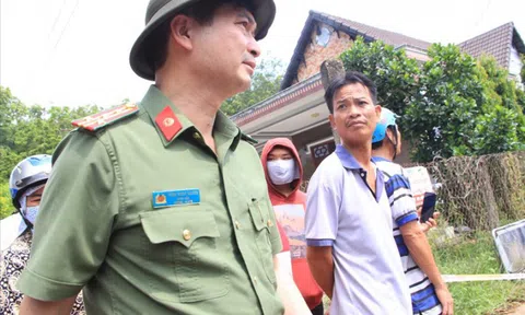 Bình Dương: Giám đốc công an tỉnh tới hiện trường vụ thi thể trong bê tông