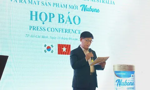 Dòng sữa bột trẻ em cao cấp Nubone gia nhập thị trường Việt Nam