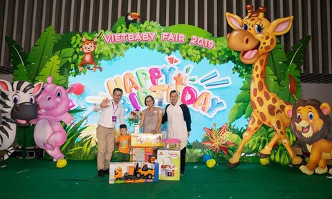 Triển lãm Vietbaby: Địa điểm vui chơi cho bé và không gian mua sắm cho mẹ