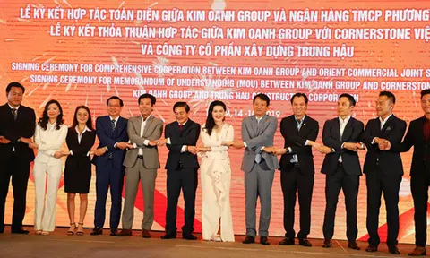Kim Oanh Group hợp tác chiến lược với OCB, CornerStone Việt Nam và Trung Hậu