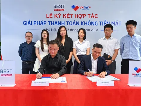 BEST Express. Việt Nam hợp tác VNPAY triển khai hình thức thanh toán VNPAY-QR