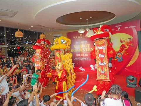 Agora City nâng tầm giá trị cộng đồng qua chuỗi sự kiện Trung thu ý nghĩa, khẳng định vị thế Trung tâm an cư mới phía Tây TP.HCM