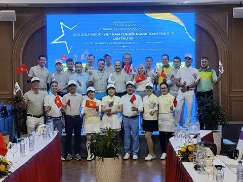 Giải Golf người Việt Nam ở nước ngoài toàn thế giới: Kết nối kiều bào với quê hương