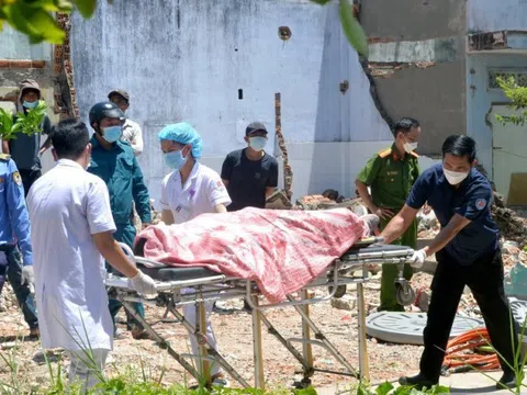 Khánh Hòa: Sập tường nhà trong lúc tháo dỡ, 2 người thương vong
