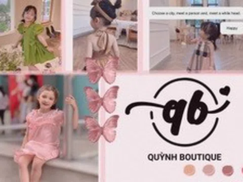 Quỳnh Boutique - Thương hiệu thời trang baby được ưa chuộng tại thị trường Việt Nam