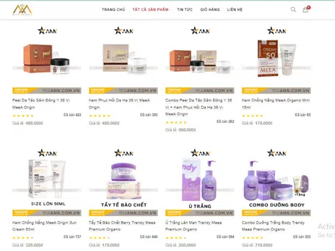 Chủ thương hiệu mỹ phẩm 'Meea Organic' không có dấu hiệu hoạt động tại địa chỉ đăng ký