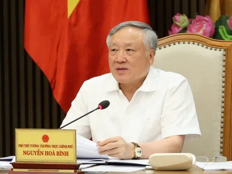 Phó Thủ tướng Thường trực Nguyễn Hòa Bình cho ý kiến về nguyên tắc, giải pháp tháo gỡ khó khăn cho các dự án