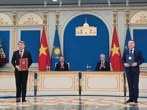 Việt Nam và Kazakhstan tăng cường hợp tác về pháp luật