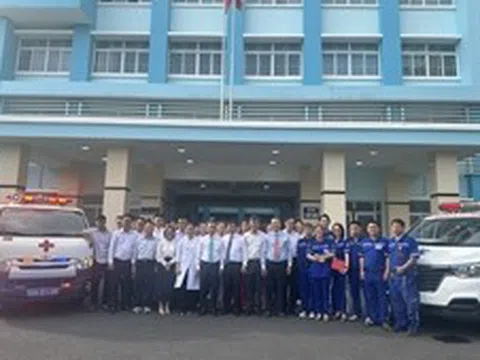 Trung tâm y tế đầu tiên tại TP Hồ Chí Minh có trạm cấp cứu vệ tinh 115