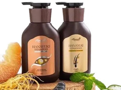Thu hồi, tiêu hủy dầu gội Hanayuki chứa chất không có trong công bố