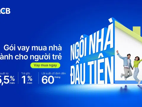 ACB tổ chức livestream gói vay mua nhà cho người trẻ