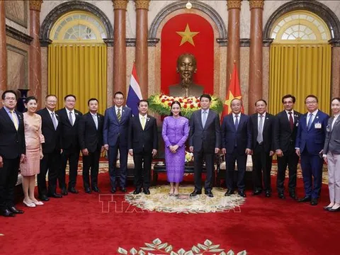 Chủ tịch nước: Thúc đẩy hợp tác Việt Nam-Thái Lan ngày càng thực chất, hiệu quả