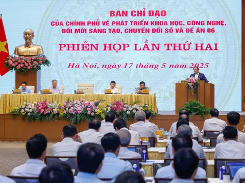 Thủ tướng chủ trì phiên họp Ban Chỉ đạo của Chính phủ về phát triển KHCN, đổi mới sáng tạo, chuyển đổi số và Đề án 06