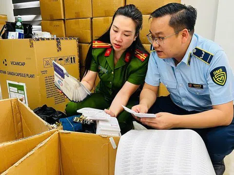 Triệt phá ổ nhóm sản xuất 100 tấn thuốc tân dược và thực phẩm chức năng giả