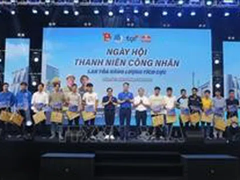 Trung ương Đoàn tổ chức Ngày hội thanh niên công nhân năm 2025