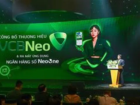VCBNeo - công bố thương hiệu mới và ứng dụng ngân hàng số NeoOne