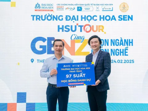 Trường Đại học Hoa Sen công bố quỹ 60 tỷ đồng hành cùng thí sinh 2k7