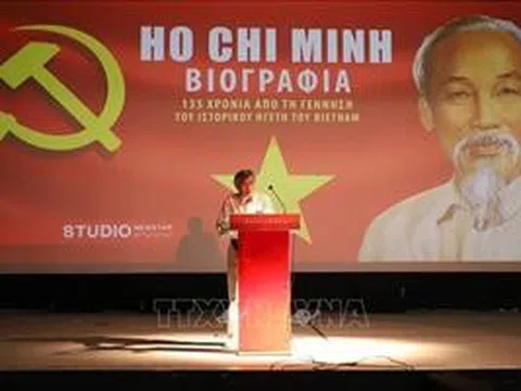 Buổi chiếu phim đặc biệt tôn vinh Chủ tịch Hồ Chí Minh tại Hy Lạp