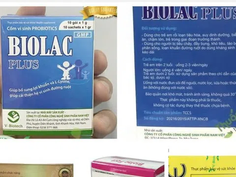 Thu hồi hàng loạt giấy công bố thực phẩm bảo vệ sức khỏe