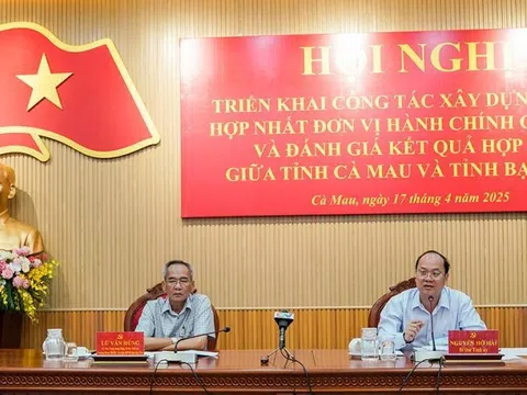 Cà Mau và Bạc Liêu sau hợp nhất còn 64 xã, phường