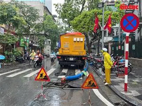 Hà Nội chủ động ứng trực không để ngập úng kéo dài