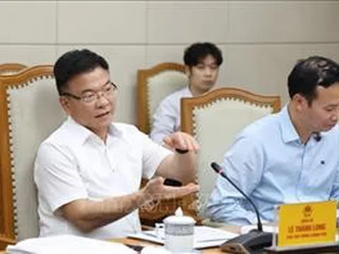 Phó Thủ tướng Lê Thành Long họp về phân cấp, phân quyền lĩnh vực tư pháp