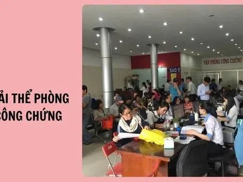 Lộ trình hoàn thành việc chuyển đổi, giải thể các Phòng công chứng