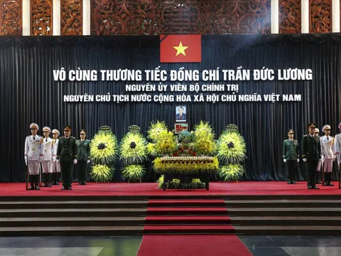 TRỰC TIẾP: LỄ QUỐC TANG NGUYÊN CHỦ TỊCH NƯỚC TRẦN ĐỨC LƯƠNG