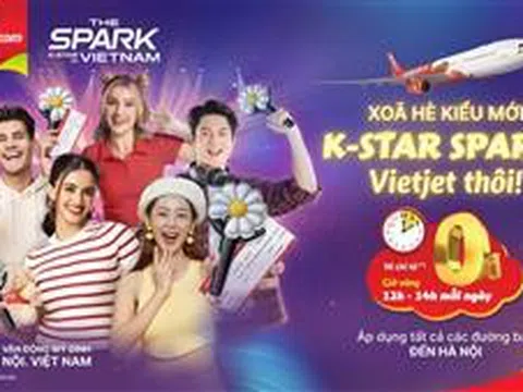 Bay cùng Vietjet, hết mình với đại nhạc hội Kpop hoành tráng nhất mùa hè 2025