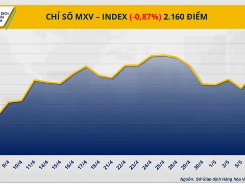 Lực bán mạnh trên thị trường đẩy MXV-Index rơi 19 điểm