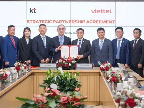 Tập đoàn Viettel và Tập đoàn KT hợp tác thúc đẩy trí tuệ nhân tạo và chuyển đổi số tại Việt Nam