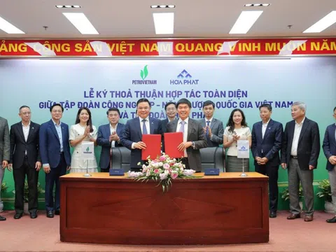 Hòa Phát và Petrovietnam ký thỏa thuận hợp tác toàn diện