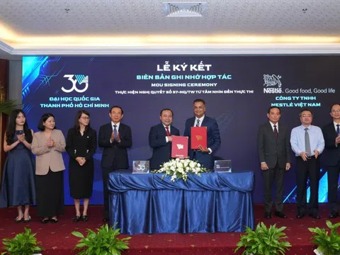Nestlé Việt Nam cam kết hỗ trợ đào tạo, phát triển nhân tài trẻ