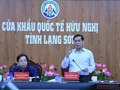 Phó Thủ tướng Bùi Thanh Sơn kiểm tra công tác chống buôn lậu tại Lạng Sơn