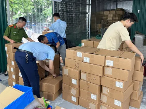 Phát hiện hơn 5.000 lọ mỹ phẩm nhập lậu của công ty Ngân Korea