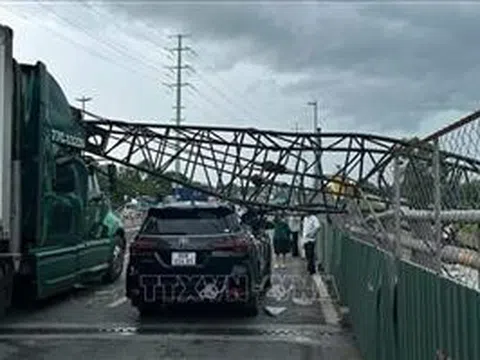 Hàng loạt tai nạn xảy ra trong cơn mưa dông tại TP. Hồ Chí Minh