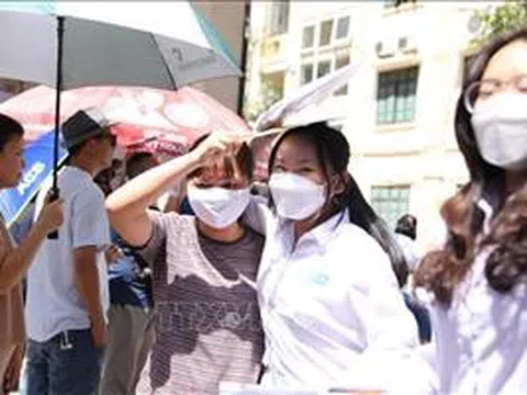 Hà Nội nắng nóng suốt kỳ thi tuyển sinh lớp 10