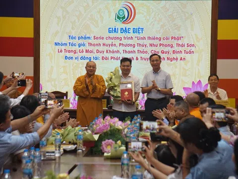 Giải Báo chí Phật giáo 2024: Tôn vinh giá trị Đạo Phật và các tác phẩm xuất sắc