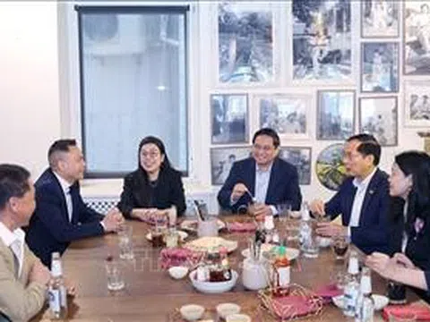 Thủ tướng Phạm Minh Chính và Phu nhân thăm gia đình đa văn hóa tại Estonia
