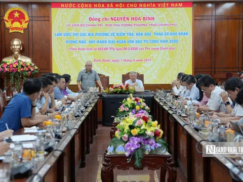 Phó Thủ tướng Nguyễn Hòa Bình: Tháo gỡ điểm nghẽn giải phóng mặt bằng, đẩy mạnh giải ngân vốn đầu tư công