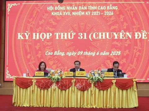 Cao Bằng: Công bố chuẩn y hai Phó Bí thư Tỉnh ủy, bầu Chủ tịch HĐND và Chủ tịch UBND tỉnh mới