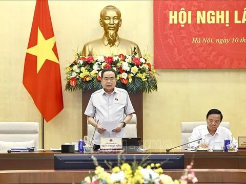 Chủ tịch Quốc hội Trần Thanh Mẫn chủ trì Hội nghị Ban Chấp hành Đảng bộ Quốc hội
