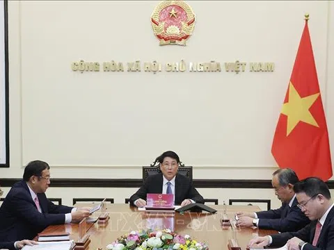 Chủ tịch nước Lương Cường điện đàm với tân Tổng thống Hàn Quốc Lee Jae Myung