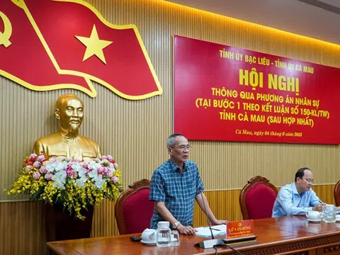 58 người đủ tuổi tái cử Ban Chấp hành Tỉnh ủy Cà Mau sau hợp nhất