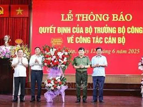 Đại tá Vũ Văn Đấu giữ chức Giám đốc Công an tỉnh Điện Biên