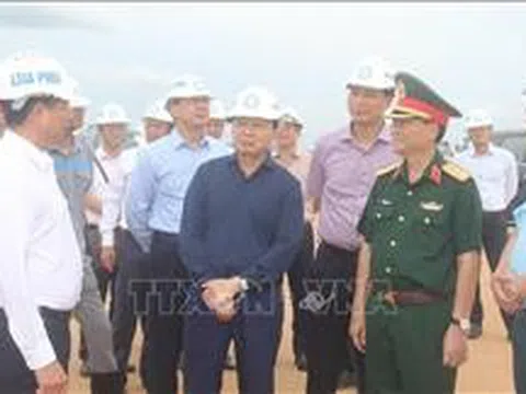 Khắc phục khó khăn về thời tiết, đẩy nhanh tiến độ thi công sân bay Long Thành