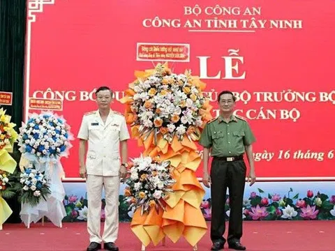 Tây Ninh có tân Giám đốc Công an