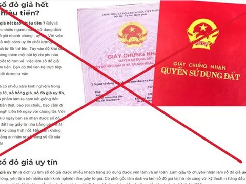Cảnh báo hoạt động lừa đảo sử dụng tài liệu giả trong giao dịch bất động sản